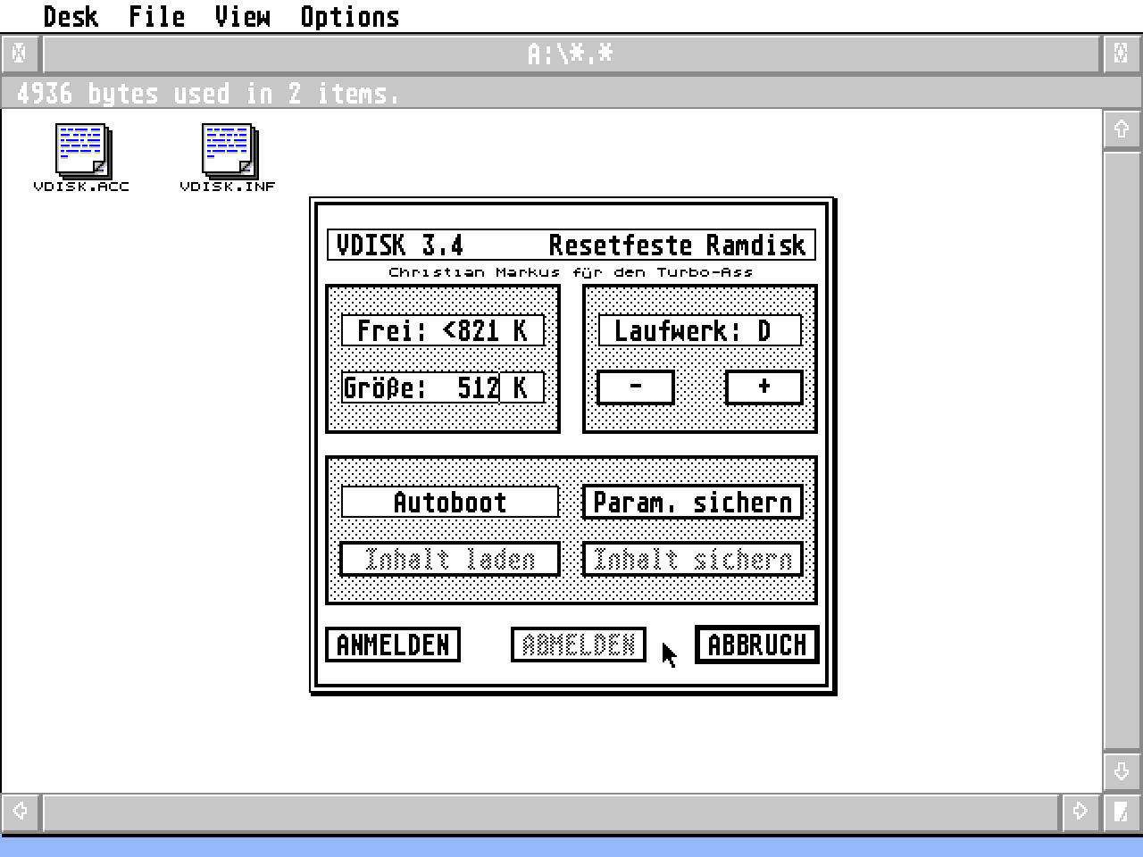 VDisk — screenshot 1